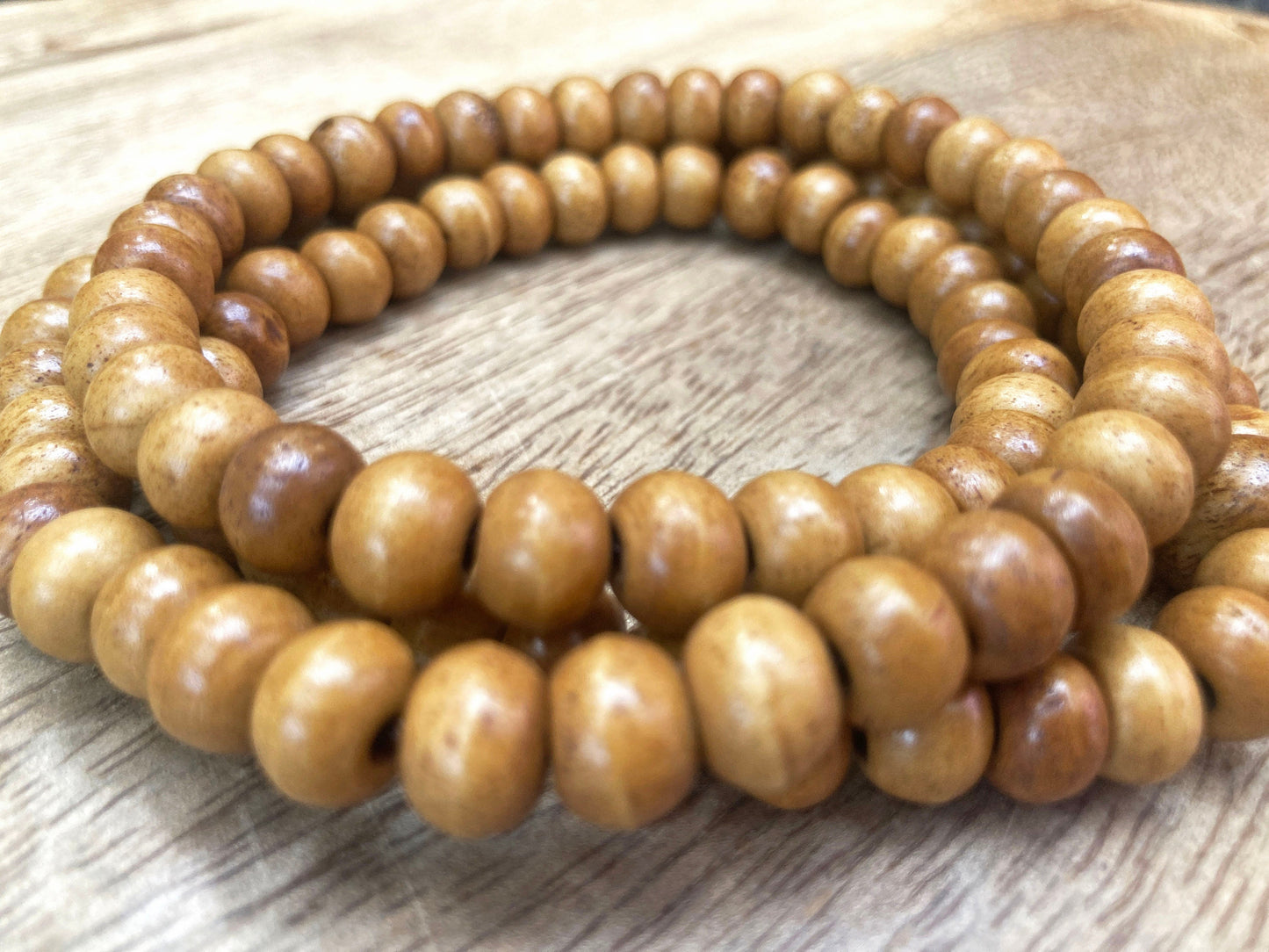 Yak Bone Tibetan Mala, Kapala Prayer Beads, Protection Necklace, Buddhist Jewelry, Yoga Gifts, Handmade Jewelry