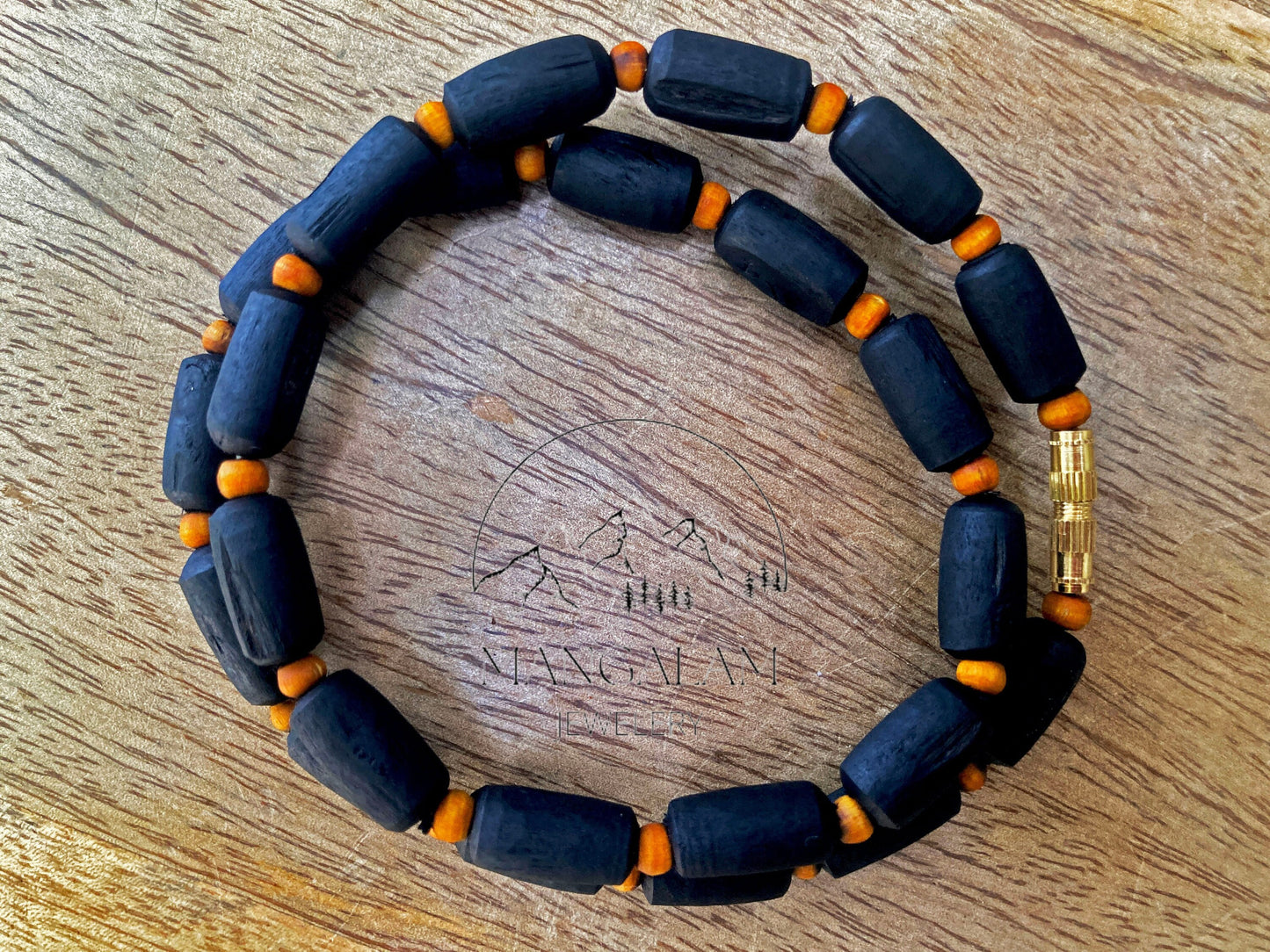 Shyama Tulsi Necklace, Black Tulsi Mala, Krishna Necklace, Kantha Mala, God Gifts, Auspicious Gifts