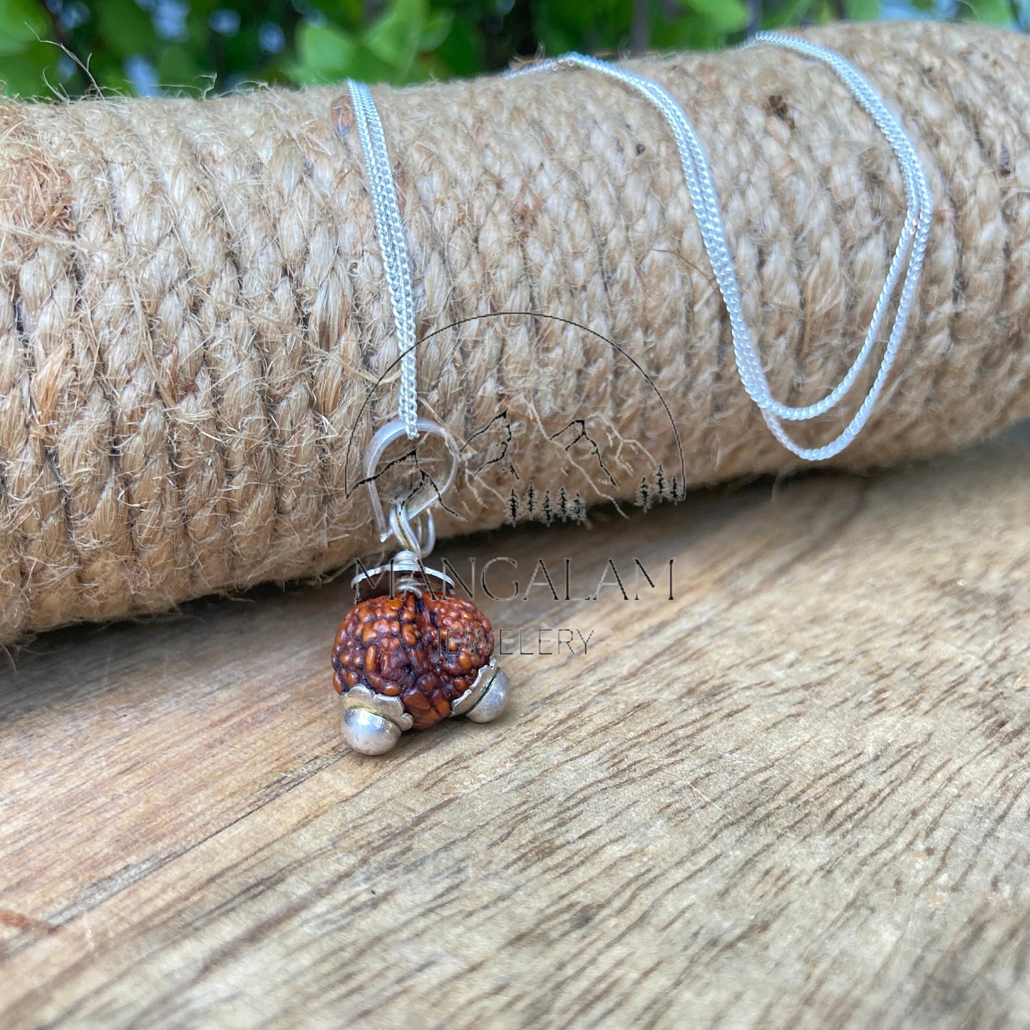 Indonasian Gauri Shankar Rudraksha Bead - Lab Certified • Gauri Shankar Rudraksha Seed From Indonasia, Yoga Gifts, Indonasian Rudraksha