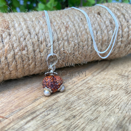 Indonasian Gauri Shankar Rudraksha Bead - Lab Certified • Gauri Shankar Rudraksha Seed From Indonasia, Yoga Gifts, Indonasian Rudraksha