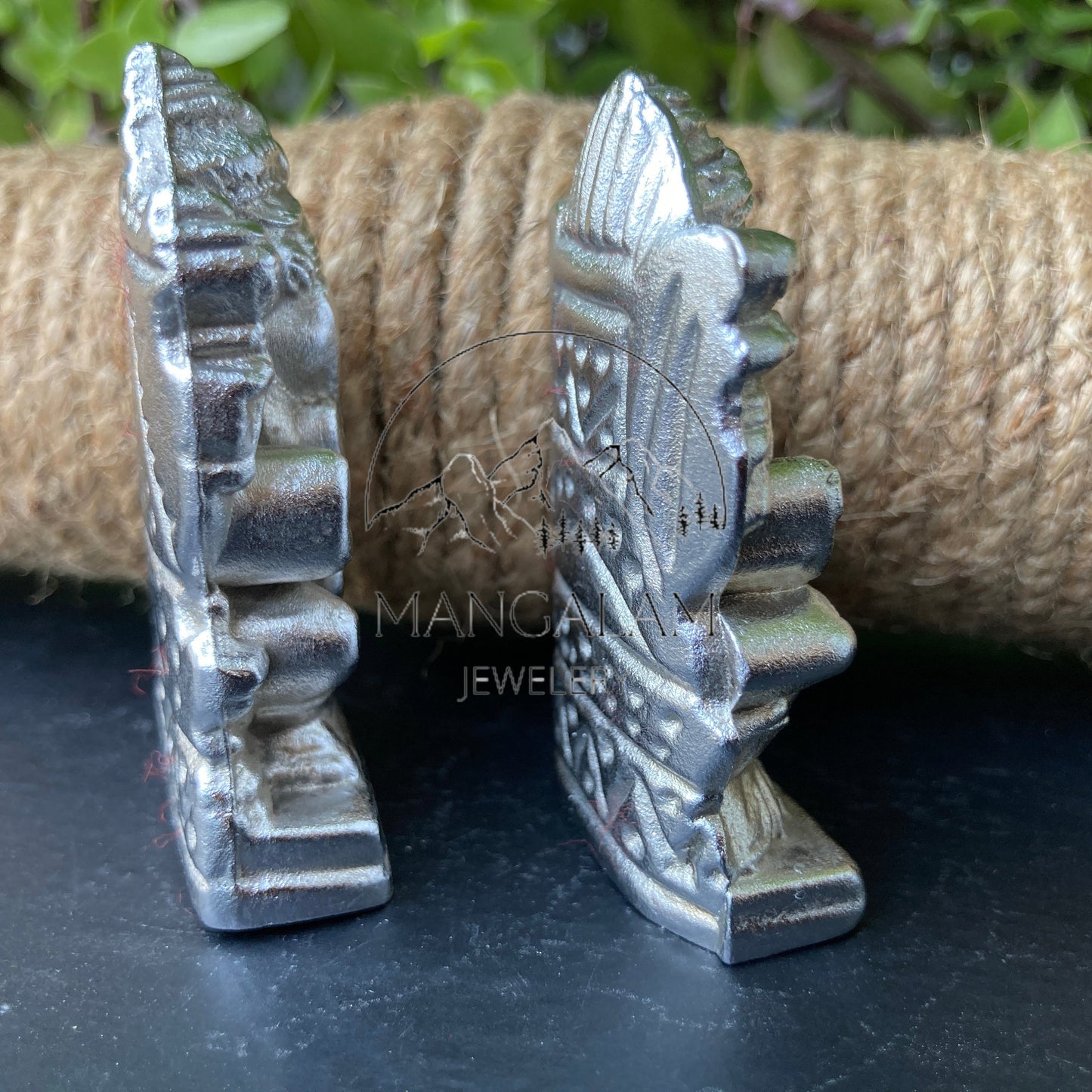 Mercury Ganesh and Laxmi Idols, Parad Ganesh And Laxmi ji, Mercury Idols, Parad Idols Home decor