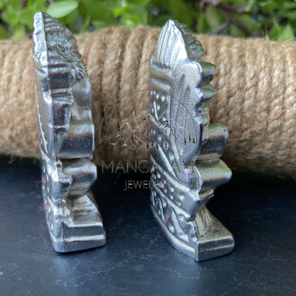 Mercury Ganesh and Laxmi Idols, Parad Ganesh And Laxmi ji, Mercury Idols, Parad Idols Home decor