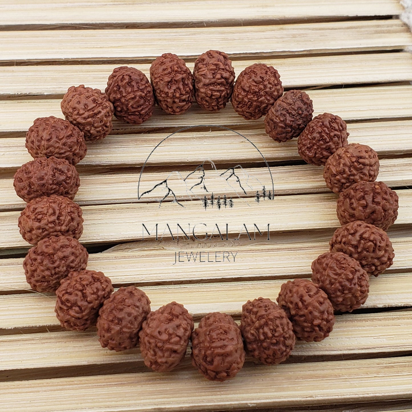 Nine Mukhi Bracelet -Lab Certified, 9 Mukhi Rudraksha Bracelet, Shiva Bracelet, Yoga Bracelet, Nine Faced Rudraksha Bracelet