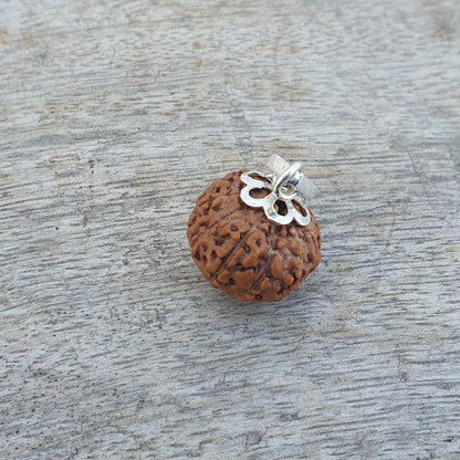 11 Mukhi Indonasian Rudraksha Bead-Lab Certified For Good Luck & Fortune, Gifts For Yoga Lovers, 11 Faced Rudraksha Seed, Handmade Jewelry