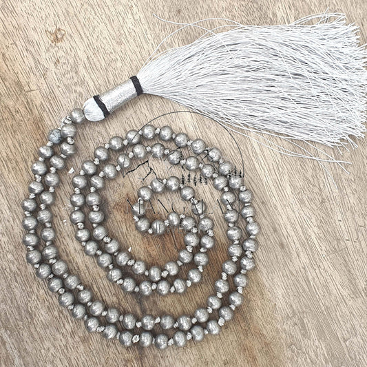 Parad Mala, Mercury Beads Mala, Religious Gifts- God Shiva, Pooja Items, Handmade Jewelry