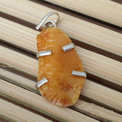 Natural Shukra Mani Pendant- Lab Certified, Venus Pendant, Yoga Gifts, Crystal Pendant, Healing Pendant, Natural Stone Jewelry