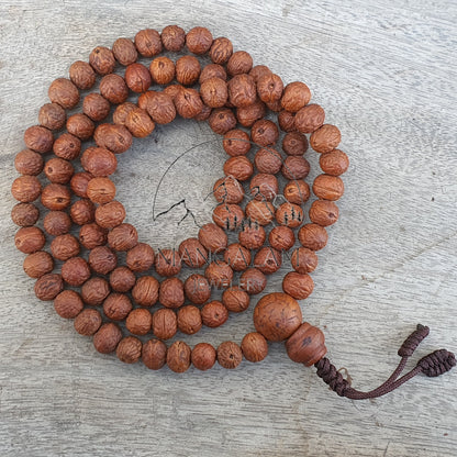 Raktu bead mala, Raktu Mala, Tibetan mala, 108 Mala Bead, Yoga Jewelery