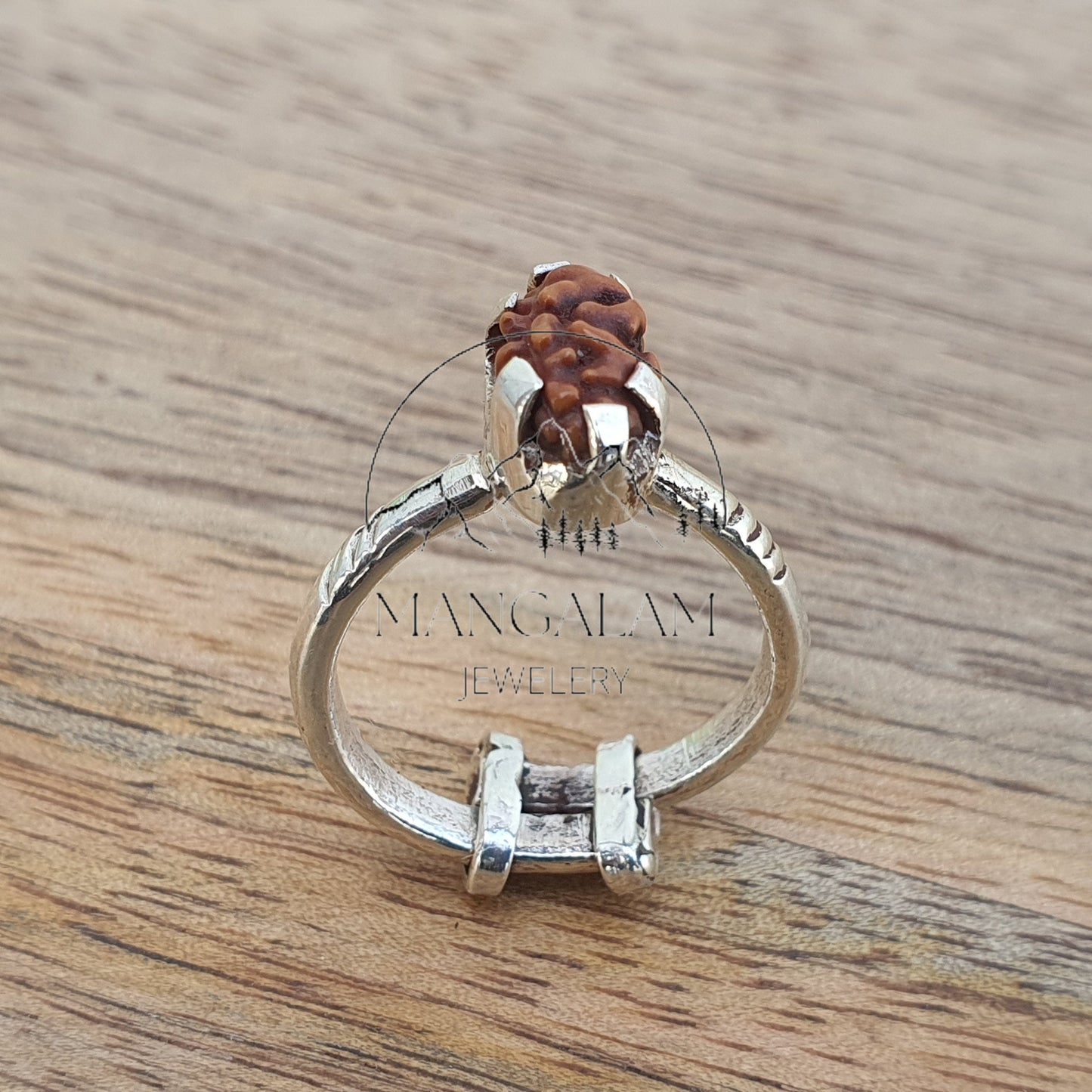 One Mukhi Rudraksha Ring, Java Rudraksha Ring, Rudraksha Jewelery, One Mukhi Rudraksha