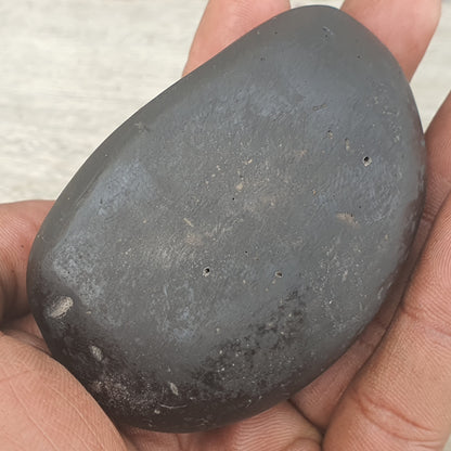 Narsimha Shaligram, Narsimha Saligram Stone - Gandaki River Nepal, Ritual Object, Pooja Item, Vishnu Puja