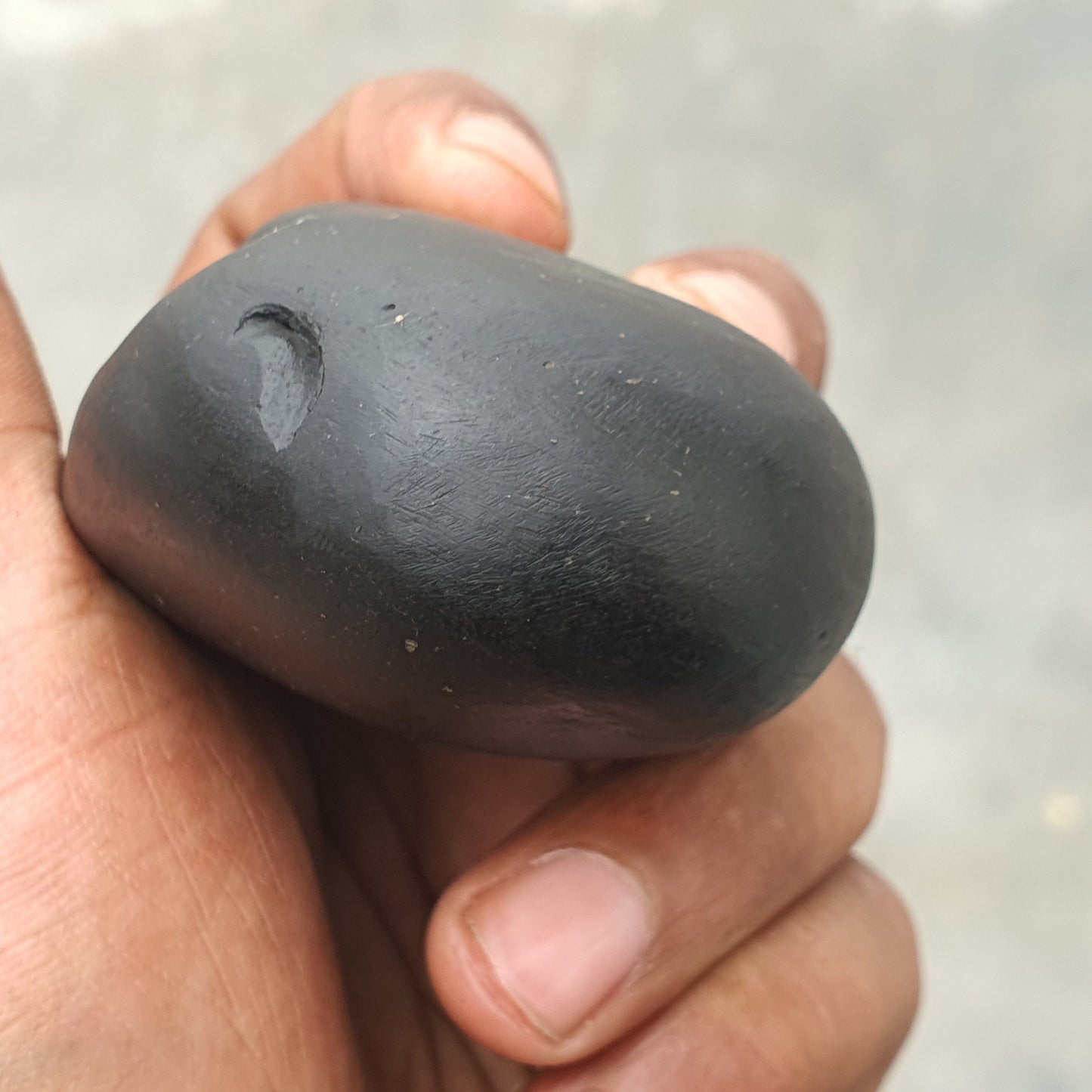 Golden Narsimha Shaligram • Shaligram Shila • Gandaki River Nepal • Shaligram Stone • Puja item • Religious Gift • Shaligram From Nepal