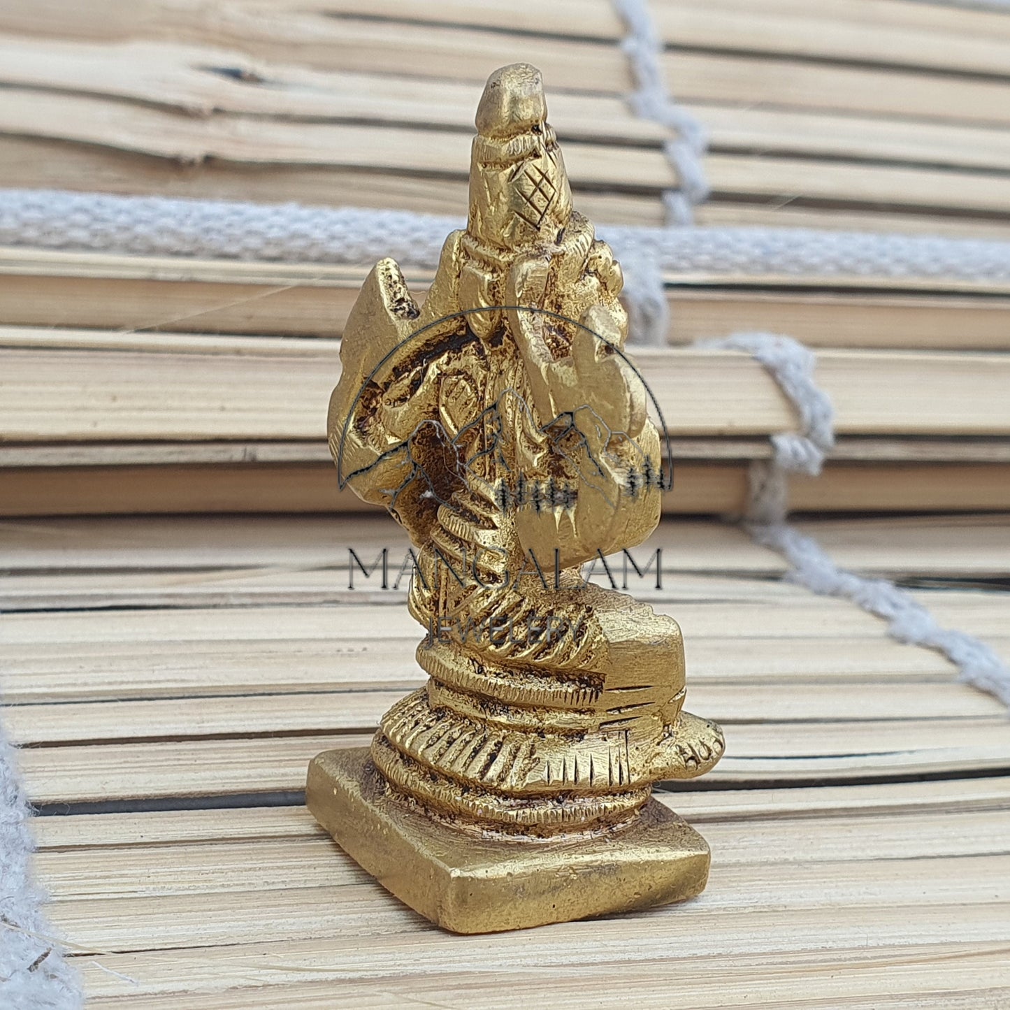 Laxmi Narsimha Brass Idol , Lord Narsimha Idol Religious Gifts, Brass Idol, Ritual Object
