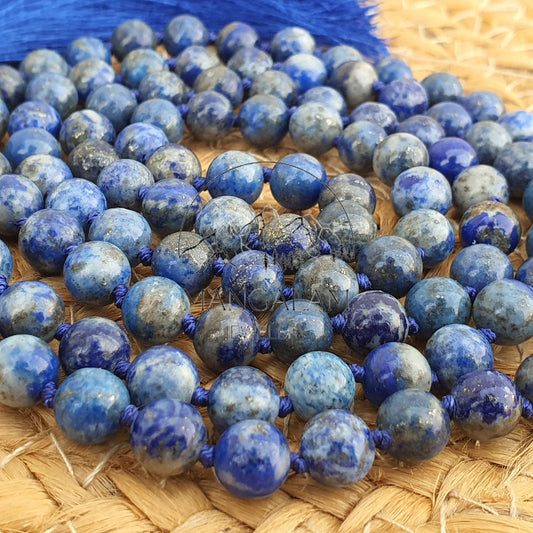 Lapis Lazuli Mala, AA Quality 108 Mala Necklace, Lapis Lazuli, Lapis Lazuli Necklace, Spiritual Gifts, Gift For Yoga Lover