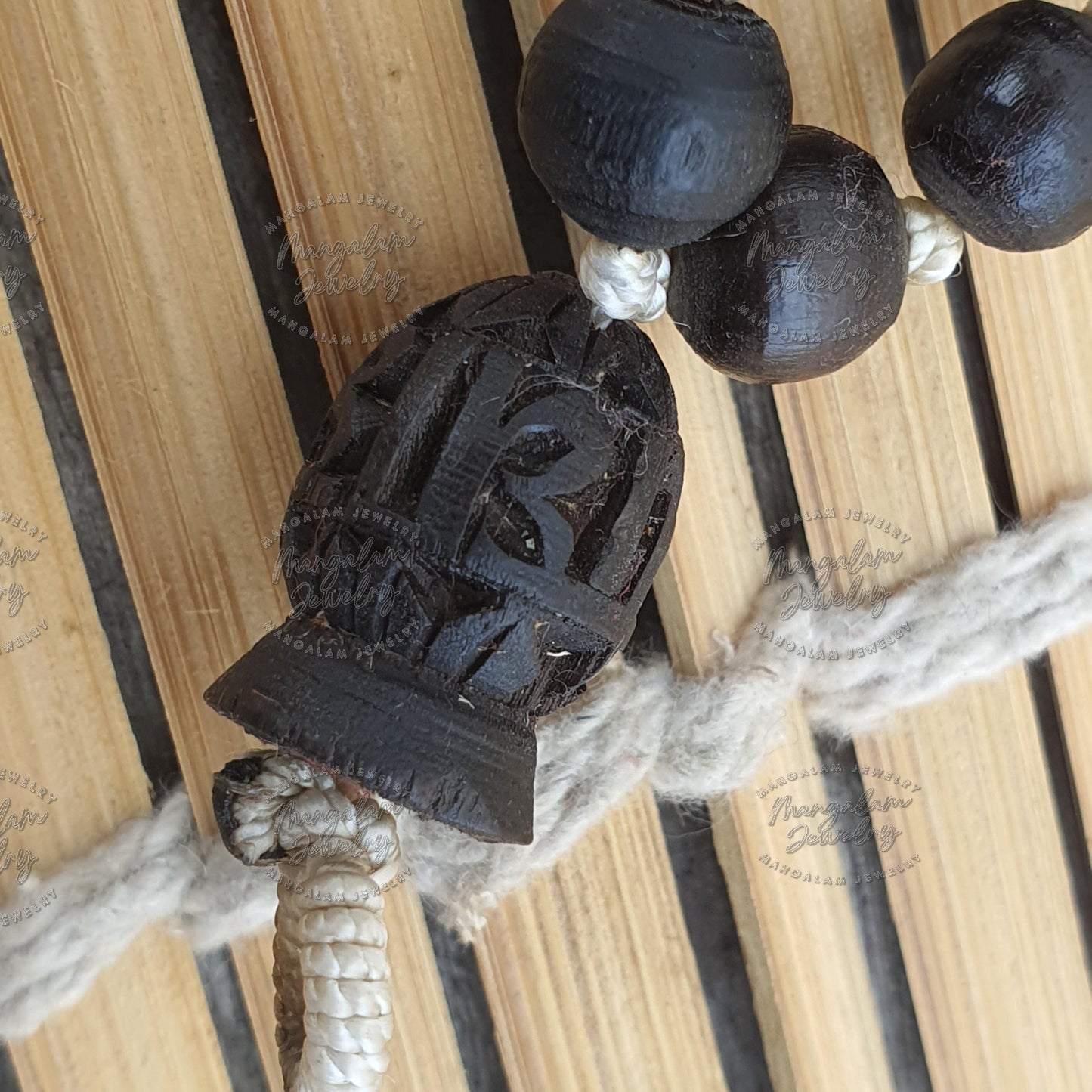 Black Tulsi Mala Necklace, 108 Mala Beads, Krishna Seed Necklace, God Gifts