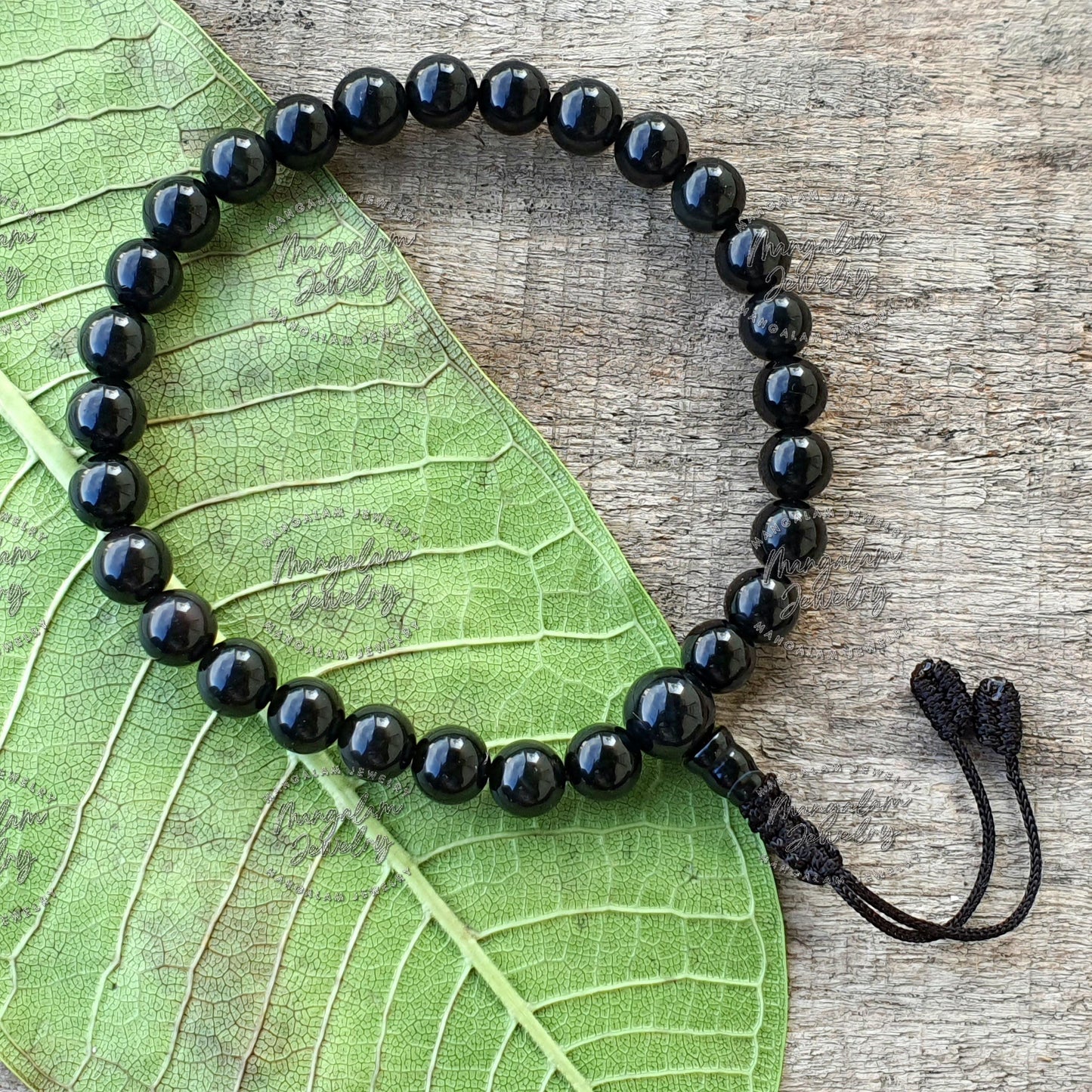 Black Onyx Bracelet, Mala Bracelet, Yoga Bracelet, Onyx bracelet, Gift For Yoga Lovers,