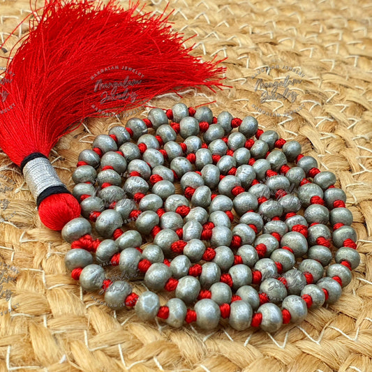 Parad Mala, 108 beads Mala, Gutika Beads Necklace, Religious Gifts- God Shiva, Pooja Items