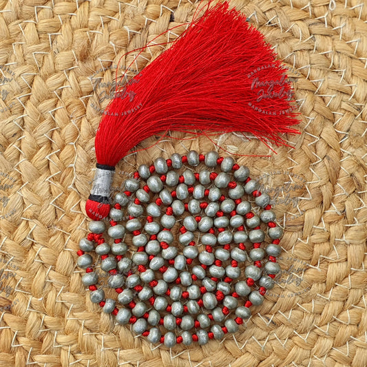 Parad Mala, 108 beads Mala, Gutika Beads Necklace, Religious Gifts- God Shiva, Pooja Items