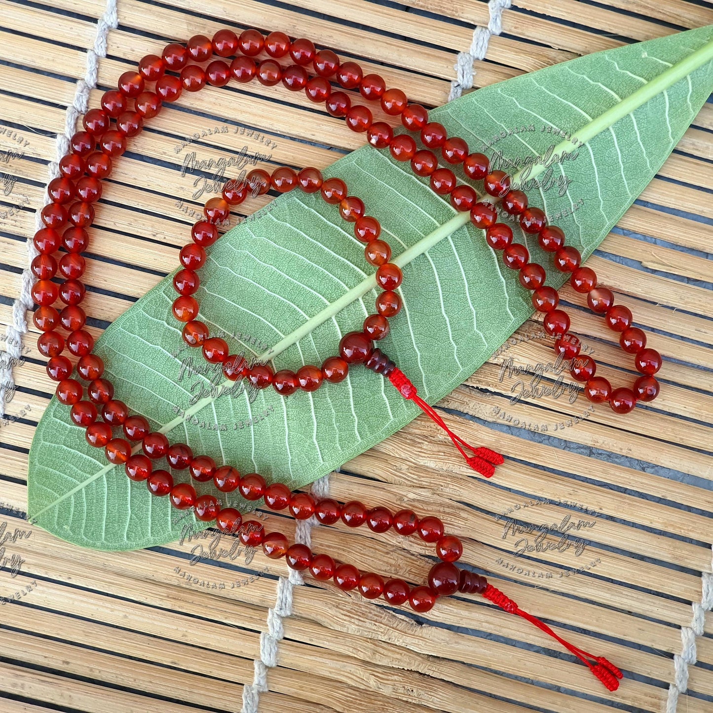 Ignite your passion Tibetan Mala Red Carnelian Tibetan Mala Carnelian Bracelet Mala, A perfect Gift For Yoga Lovers