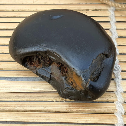 Very Rare Ugra Narsimha Shaligram, Rare Brown Shaligram Religious Gifts, Saligram Stone, Gandaki River Nepal, Ritual Object, Pooja Item