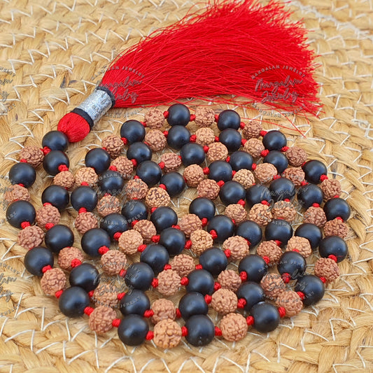 Shiv Narayan Mala, Rudraksha Mala, Shaligram Mala, Lord Vishnu Mala, Shiva Mala, 108 Mala Beads